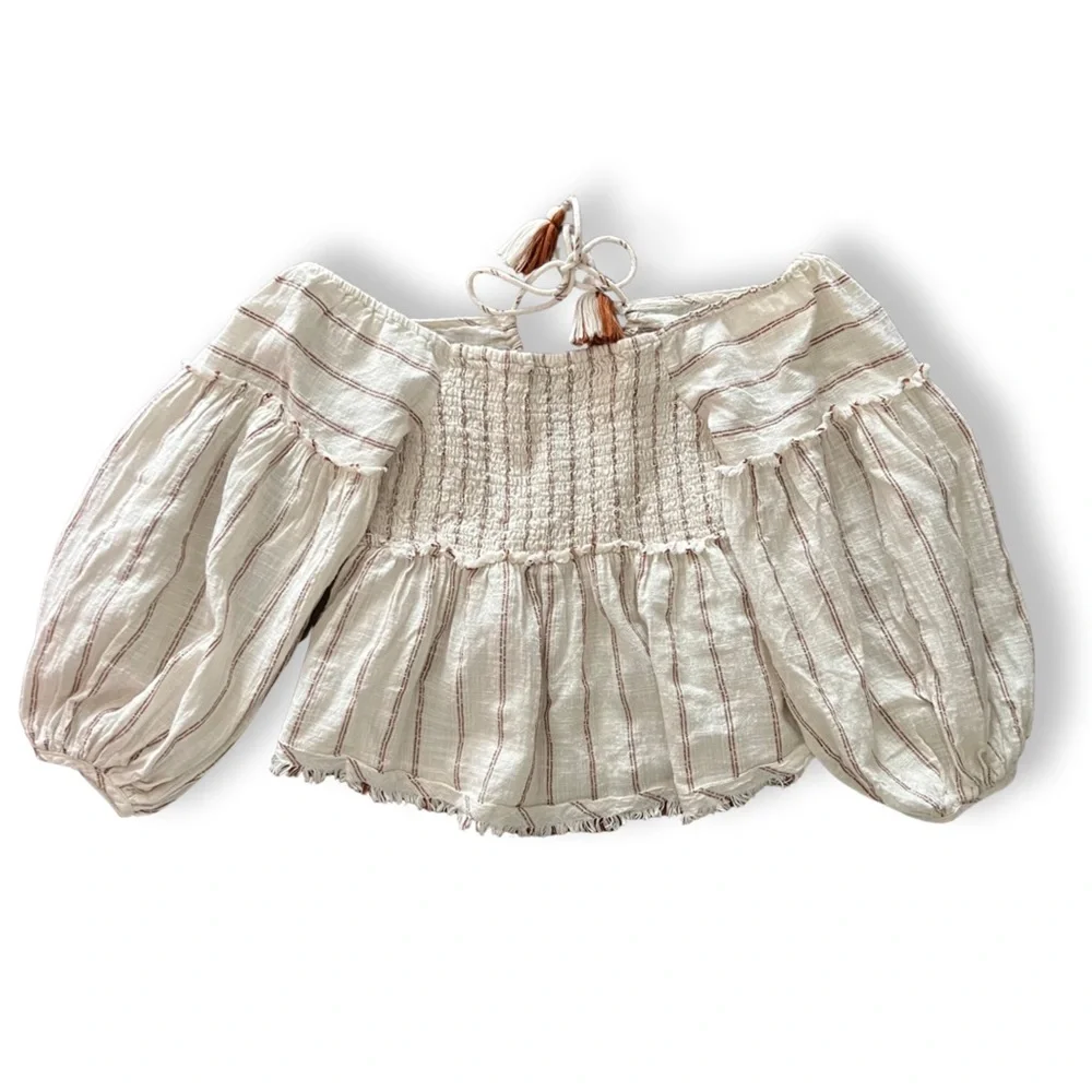 Free People “Evey” Boho Peasant Top - Picture 11 of 15